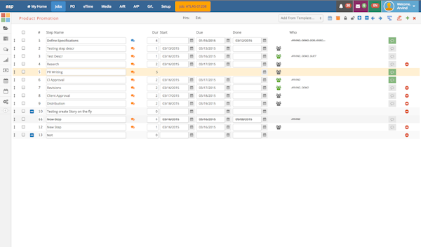 Predefined Schedule Templates