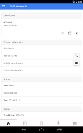 Customer profile