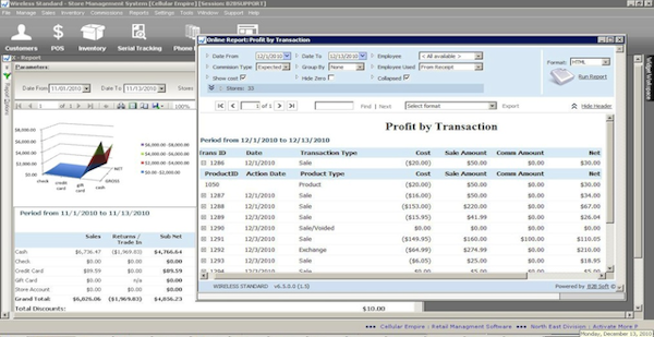 Wireless Standard Reporting
