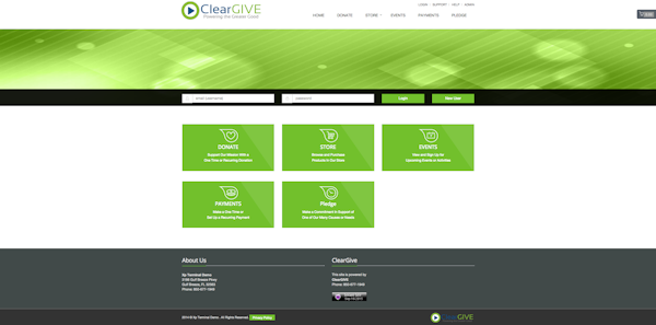 Home page