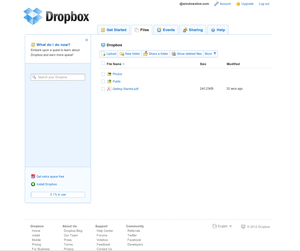 dropbox pro cost