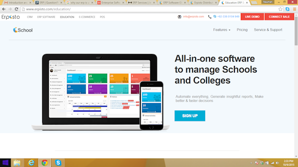 ERP for education