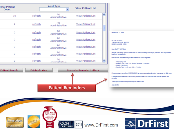 Generate Patient Reminders