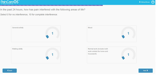 Patient questionnaire