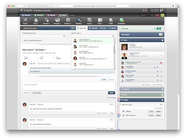 Invgate Service Desk Software 2020 Reviews Pricing Demo