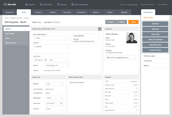 Supplier management