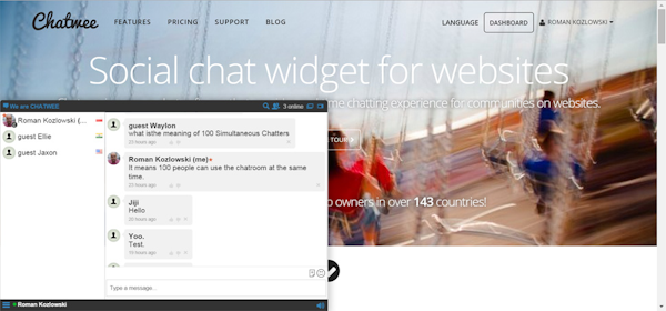 Chat users