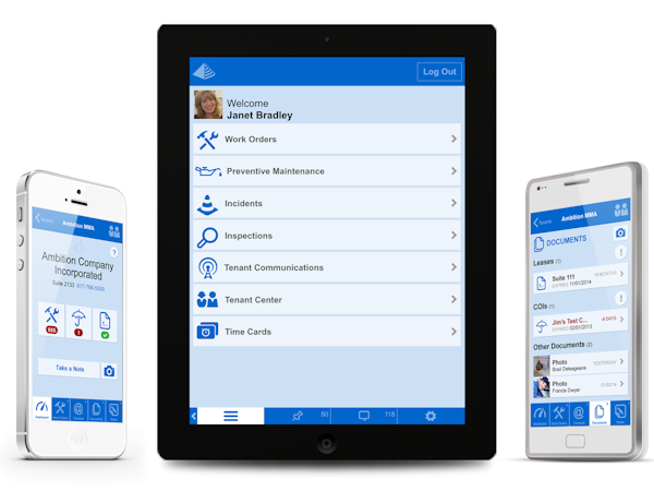 Tablet and mobile view