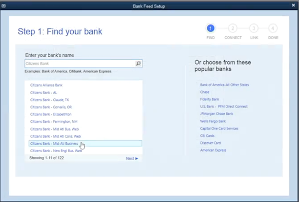 Choose bank