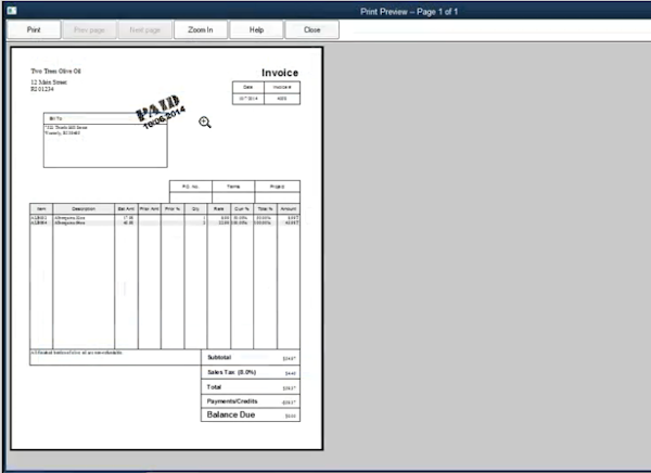 Invoice