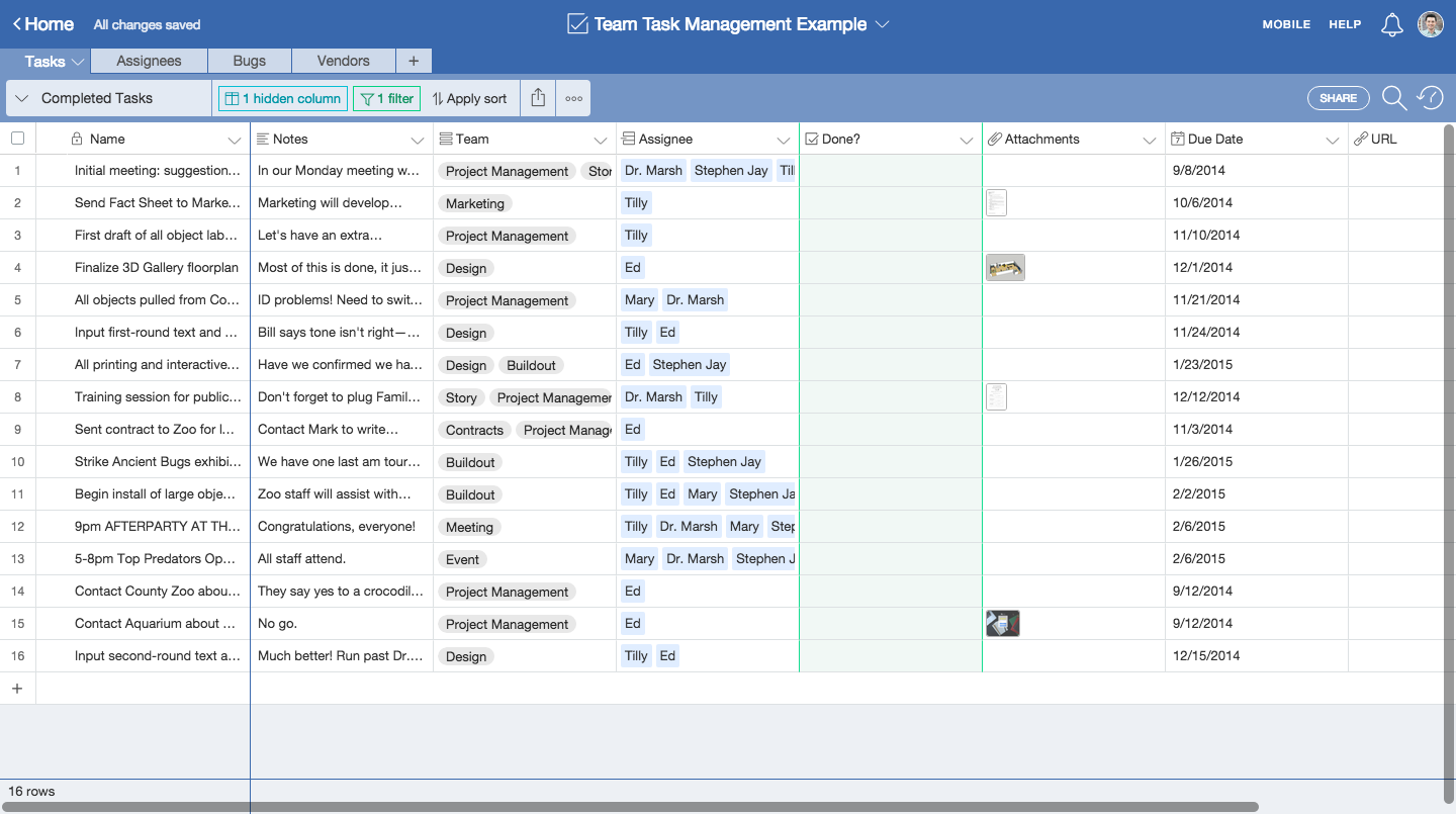 airtable task management