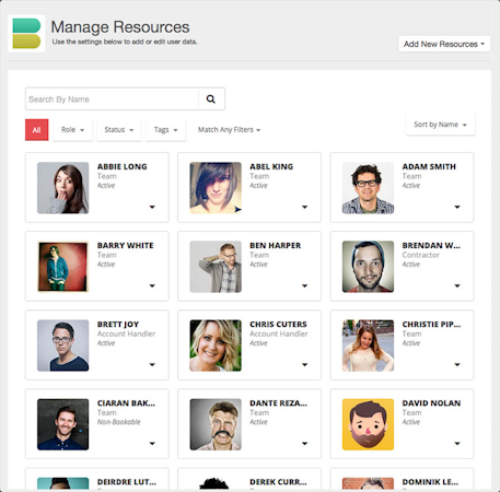 Manage resources