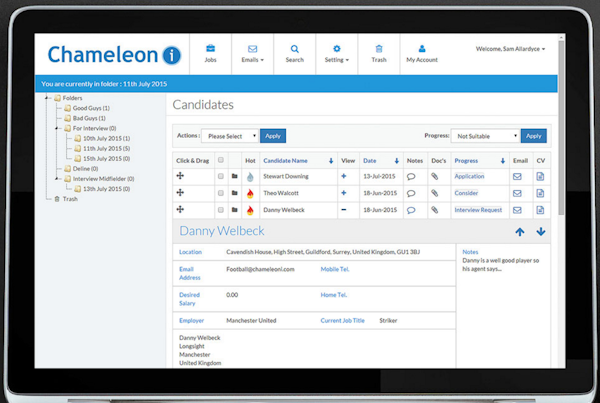 Volume resourcing client portal
