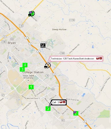 Map view
