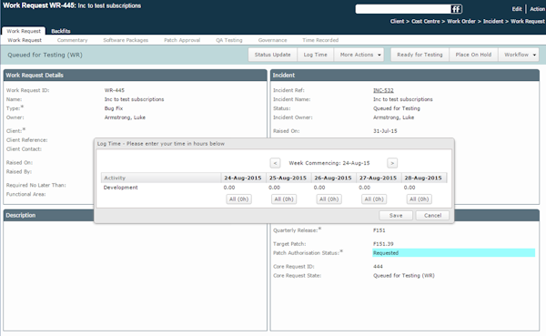 Task workflow