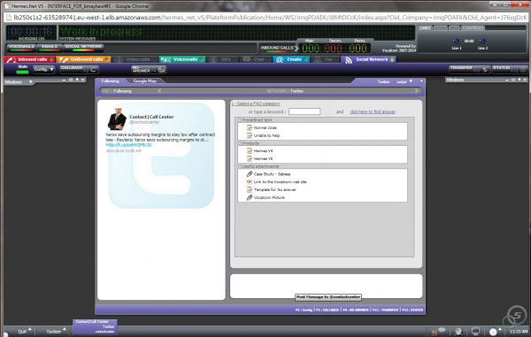 Monitor and engage customers