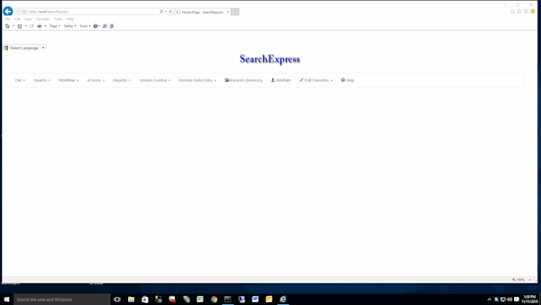 SearchExpress Home