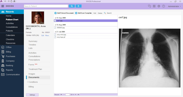 Patient documents