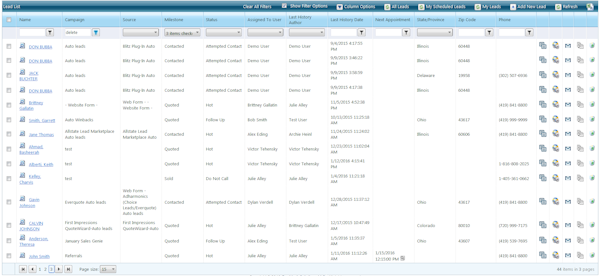 Lead List