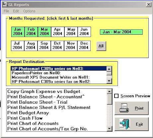 Print Reports