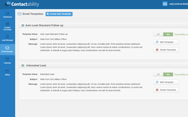 Email templates