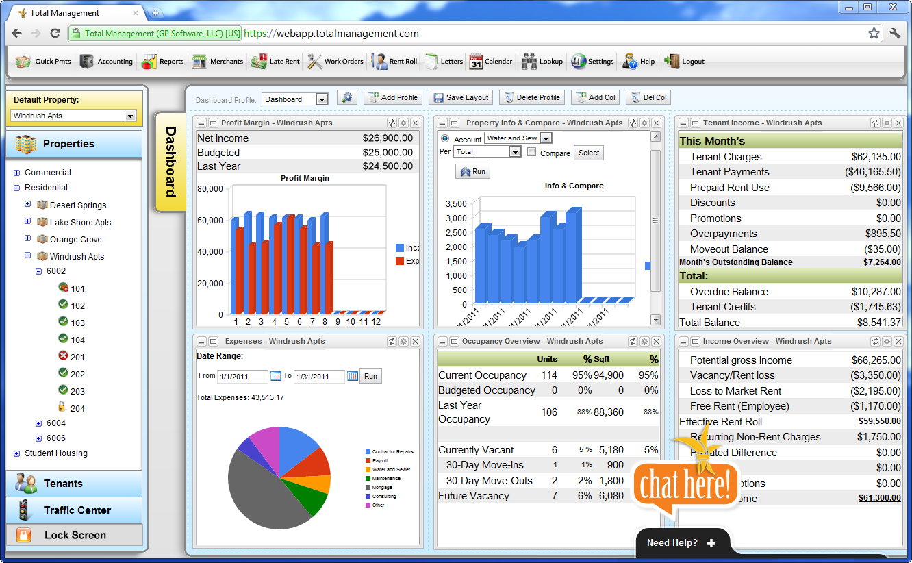 quickbooks for mac property management