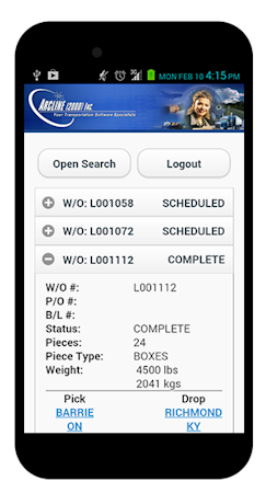 Customer app