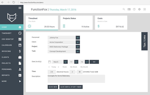 FunctionFox - Home page