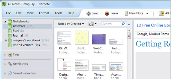 All notes