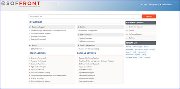 Self-Service Knowledge Base