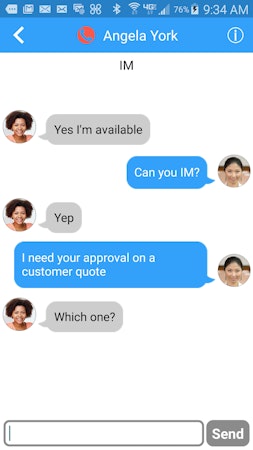 Instant messaging