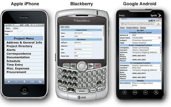 Corecon Mobile - for Smartphones and Tablets