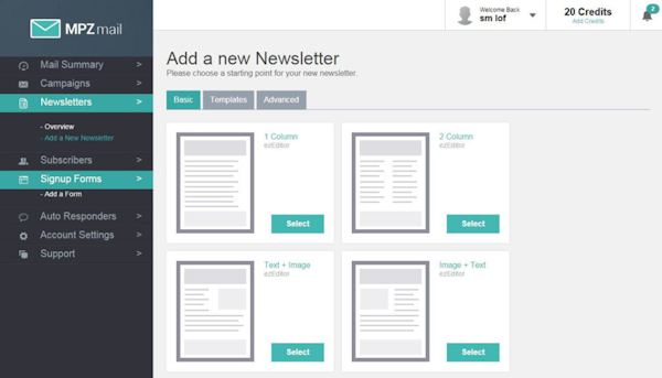 Newsletter management