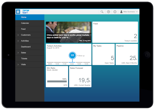 Tablet View