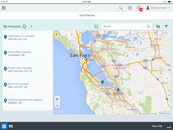 Visit Planner