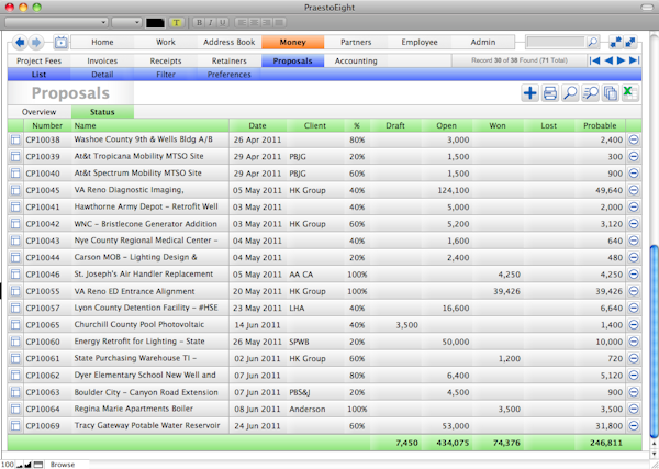 Create and Track Proposals