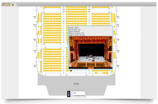 Seat plan