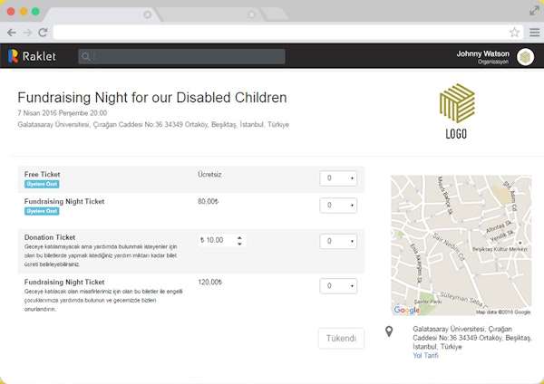 Ticket buying