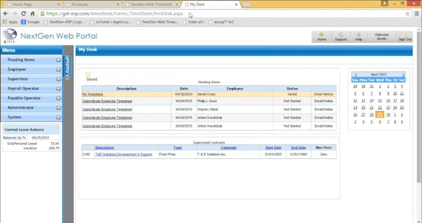 Web portal