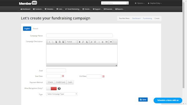Fundraising