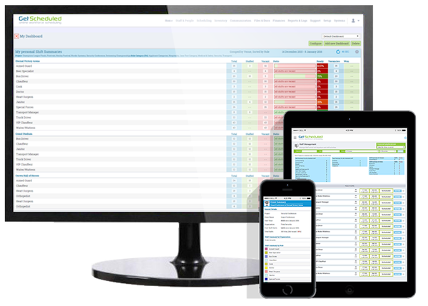 User dashboard