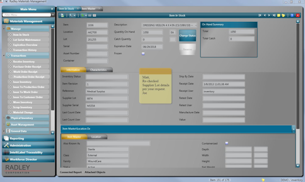 Inventory management