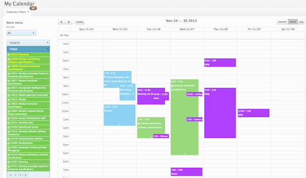 My calendar