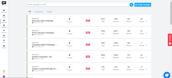 ShoutOUT CRM campaigns
