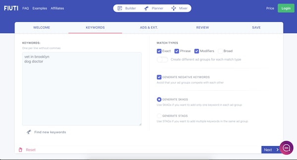 Keyword Planner