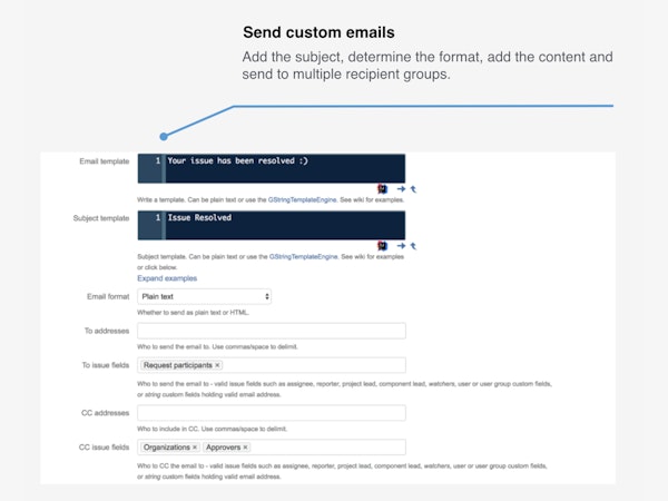 ScriptRunner for Jira custom emails