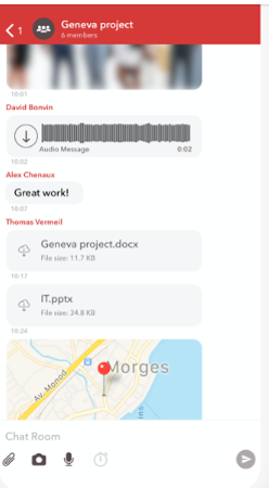 Adeya live location sharing