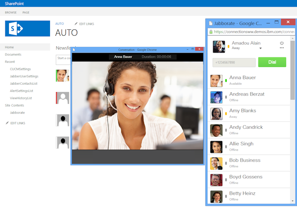 Sharepoint integration