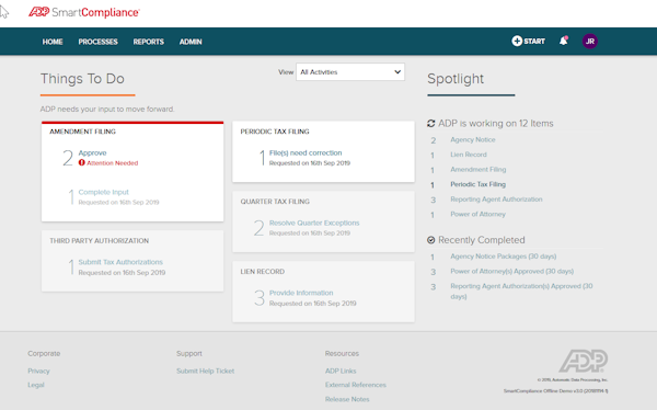 SmartCompliance home page