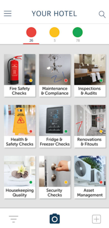 Snapfix home interface